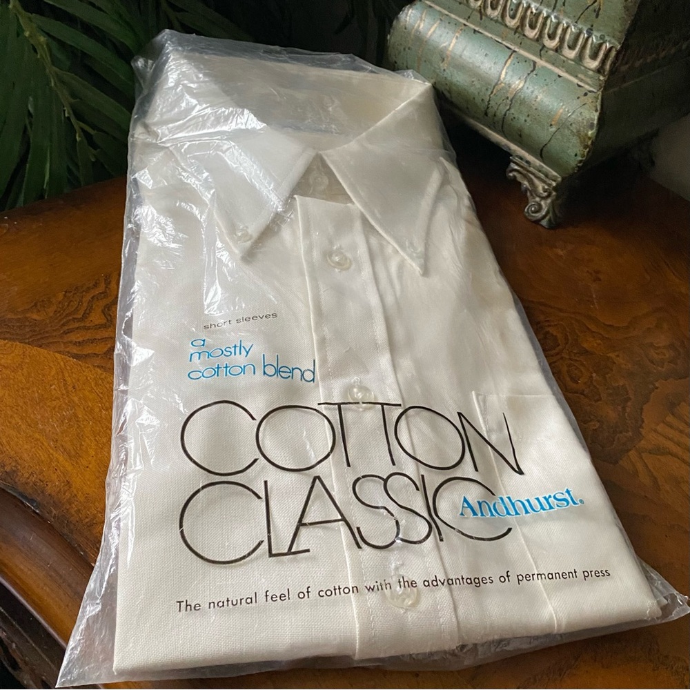 Vintage Cotton Classic Andhurst Men’s Short-Sleeve Shirt